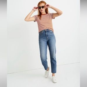 Madewell Classic Straight Jeans size 28 Peralta Wash